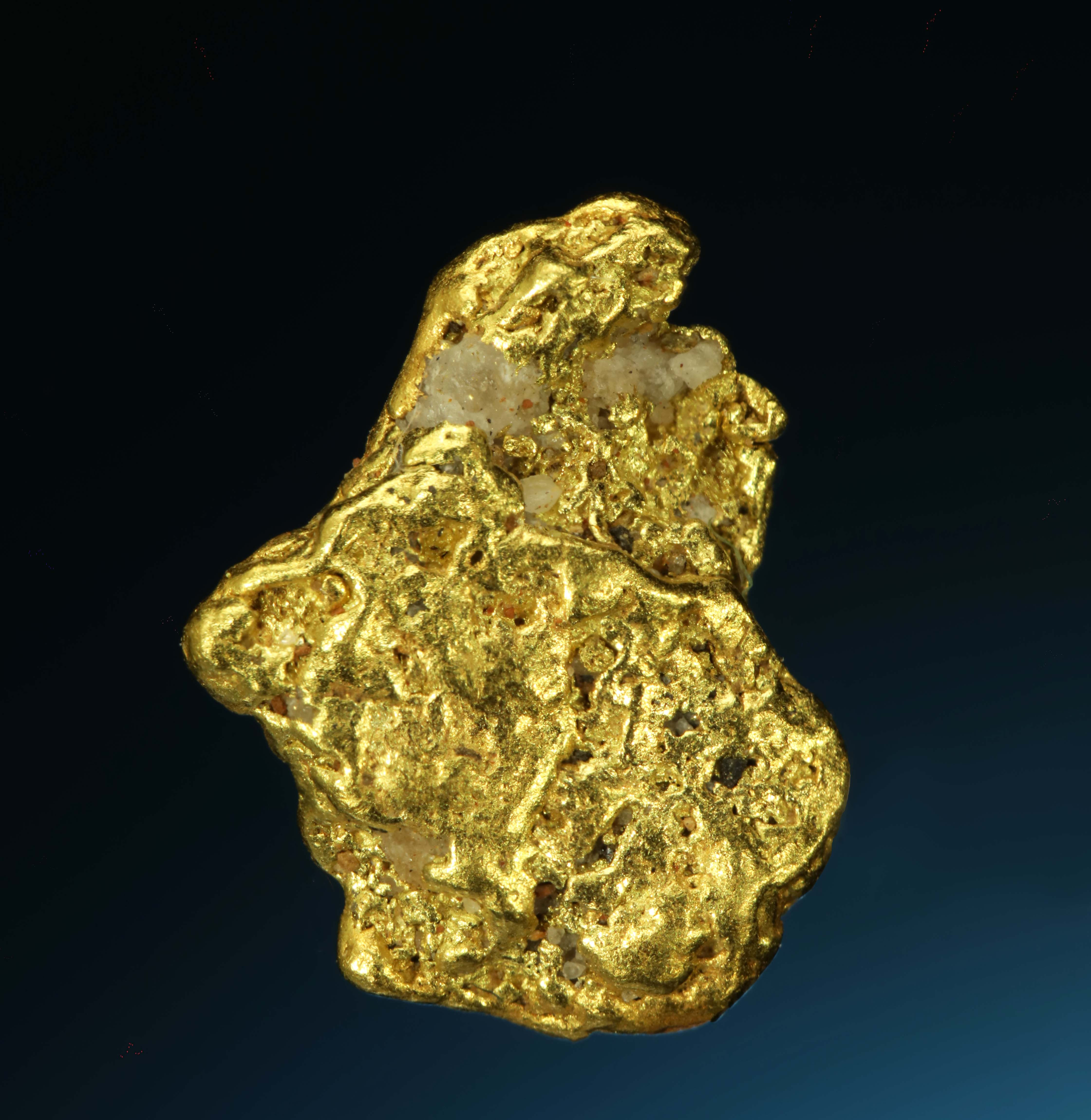 Gold Nugget - Caborca Municipality, Sonora Desert, Mexico