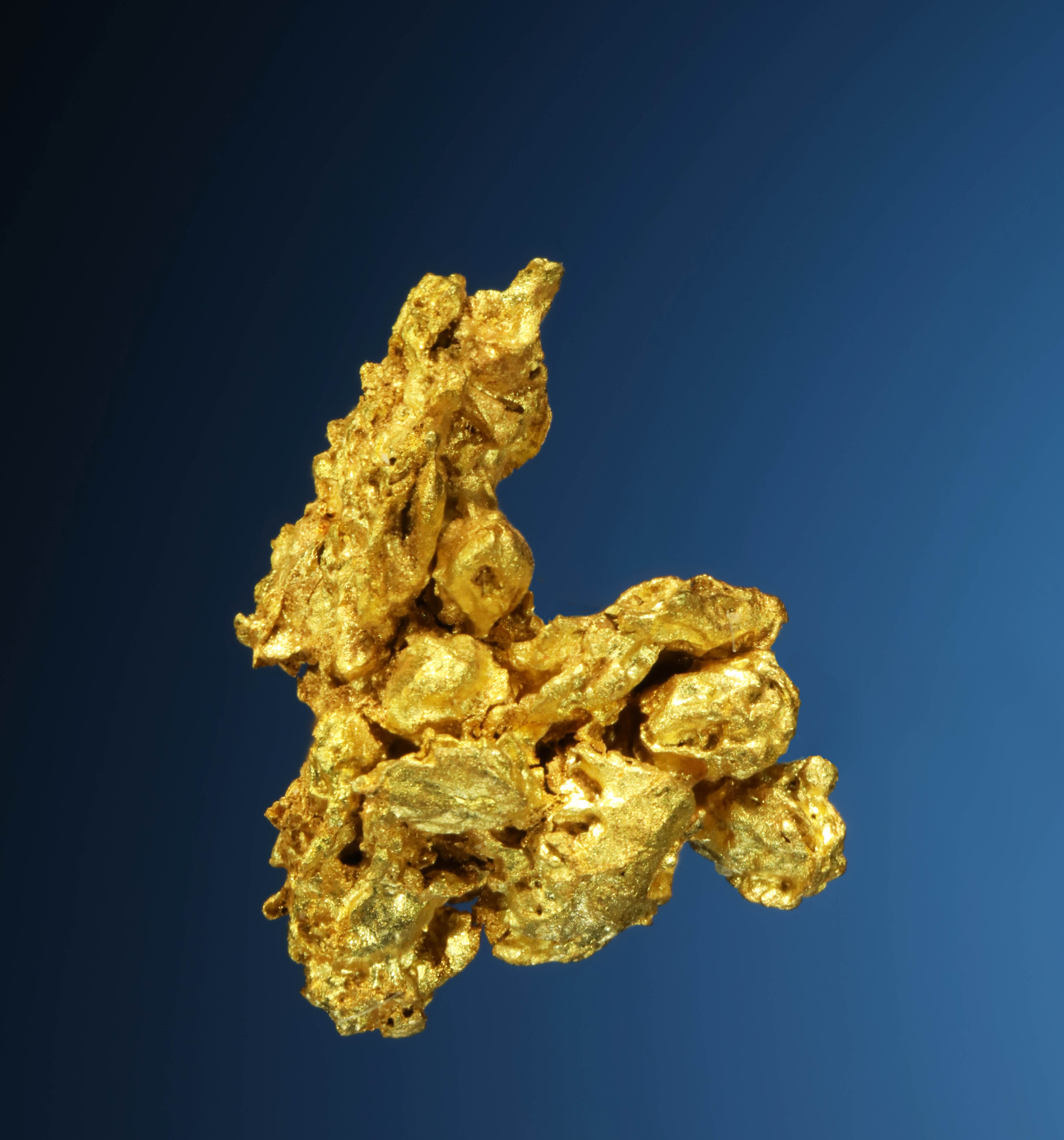 Crystallized Gold - El Álamo district, Baja California, México