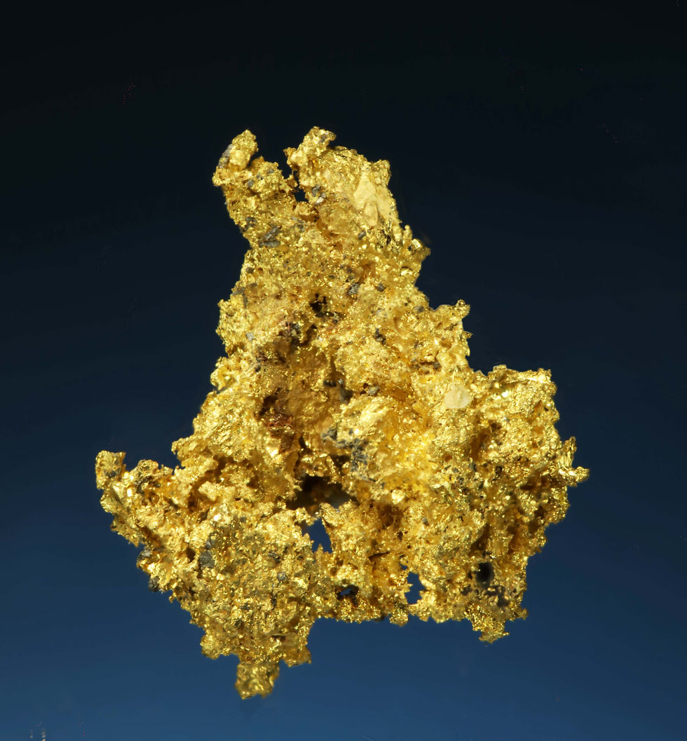 Crystalline Gold - Placer County, California