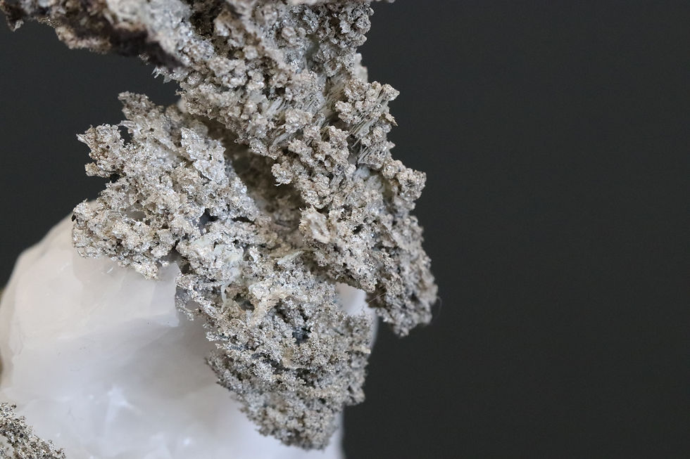 Thumbnail: Native Silver Vine on Calcite