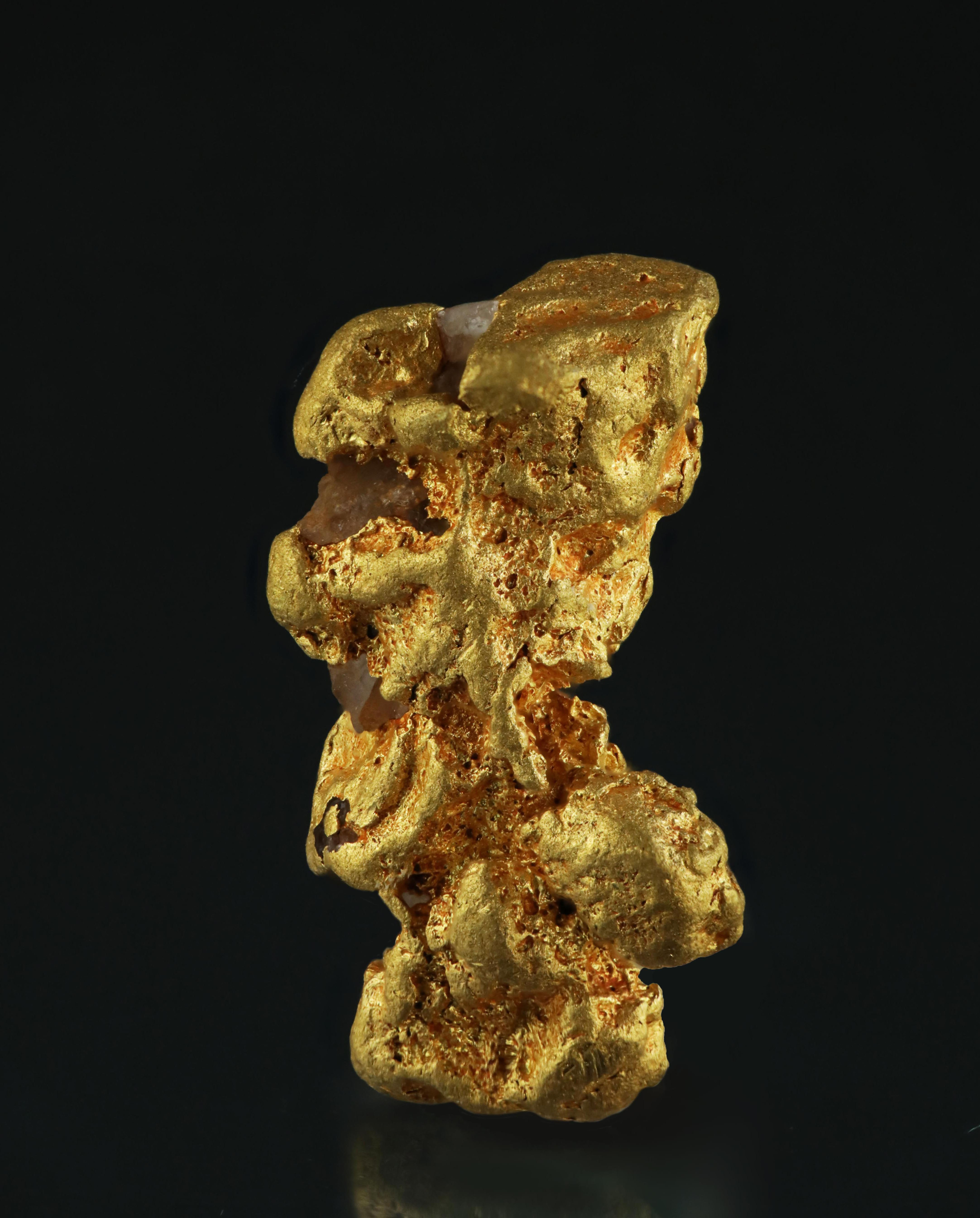 Spinel Twin Cubed Gold Nugget - Sonora, Mexico