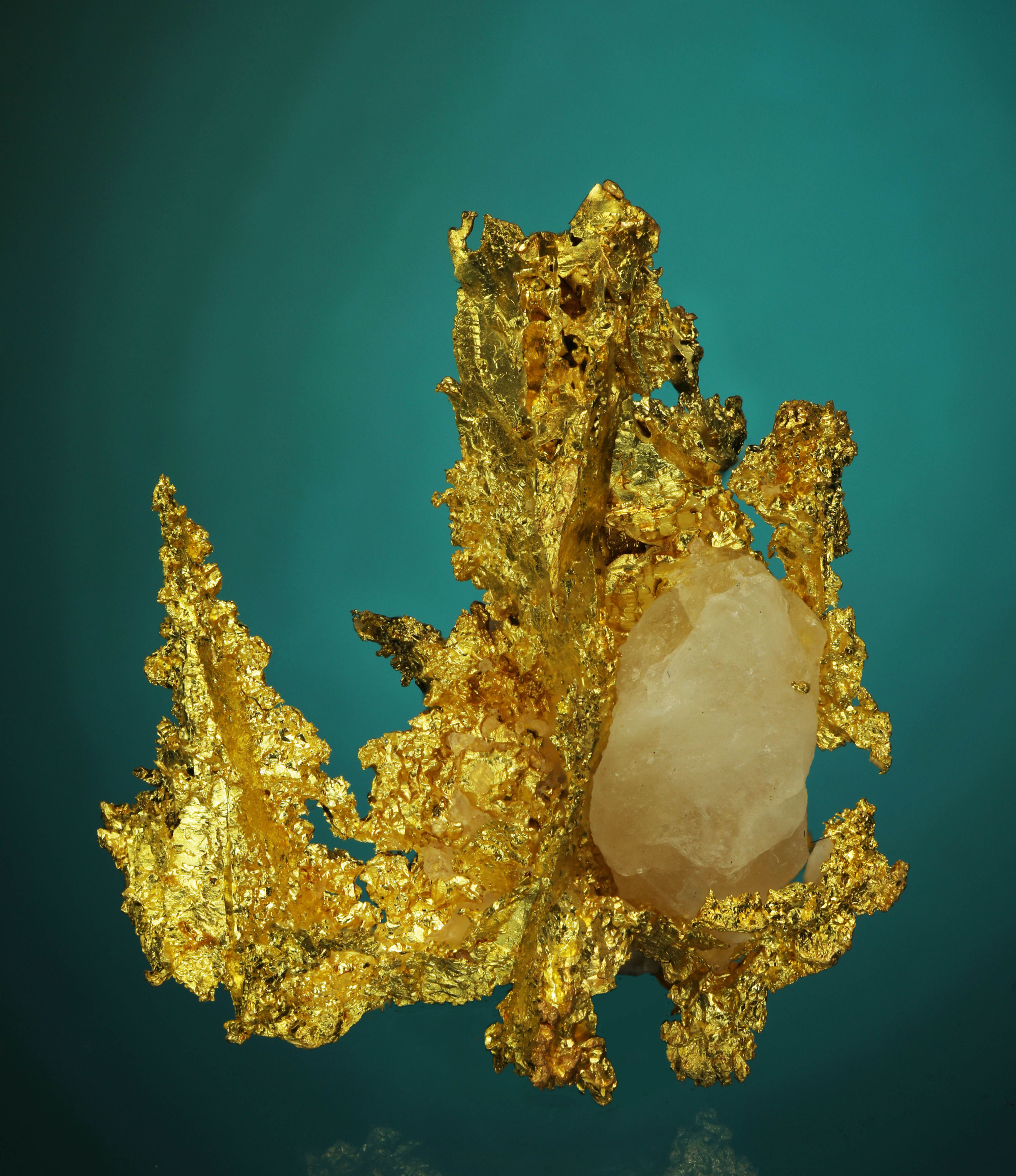 Gold Crystal - Oriental Mine Sierra County California