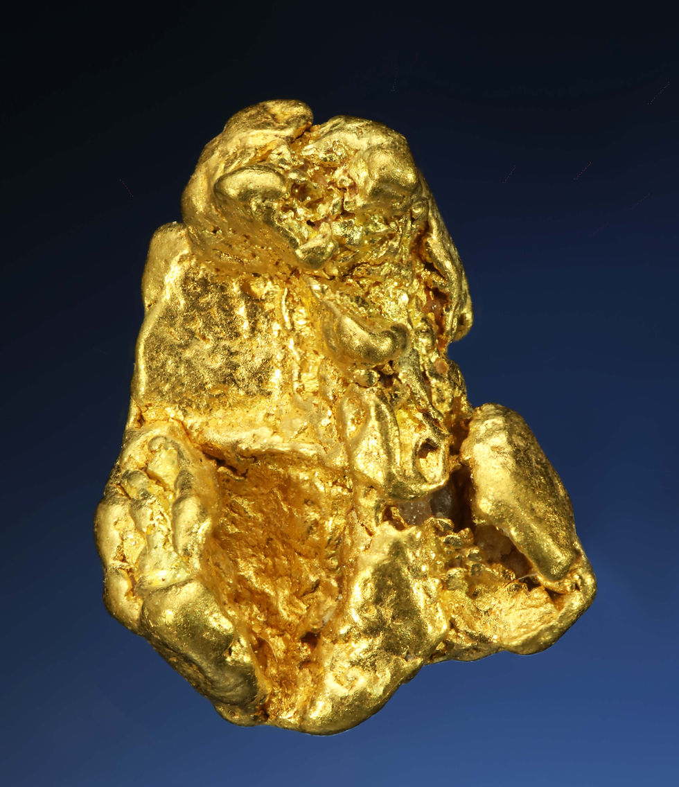 Thumbnail: Gold Nugget - Caborca Municipality, Sonora Desert, Mexico