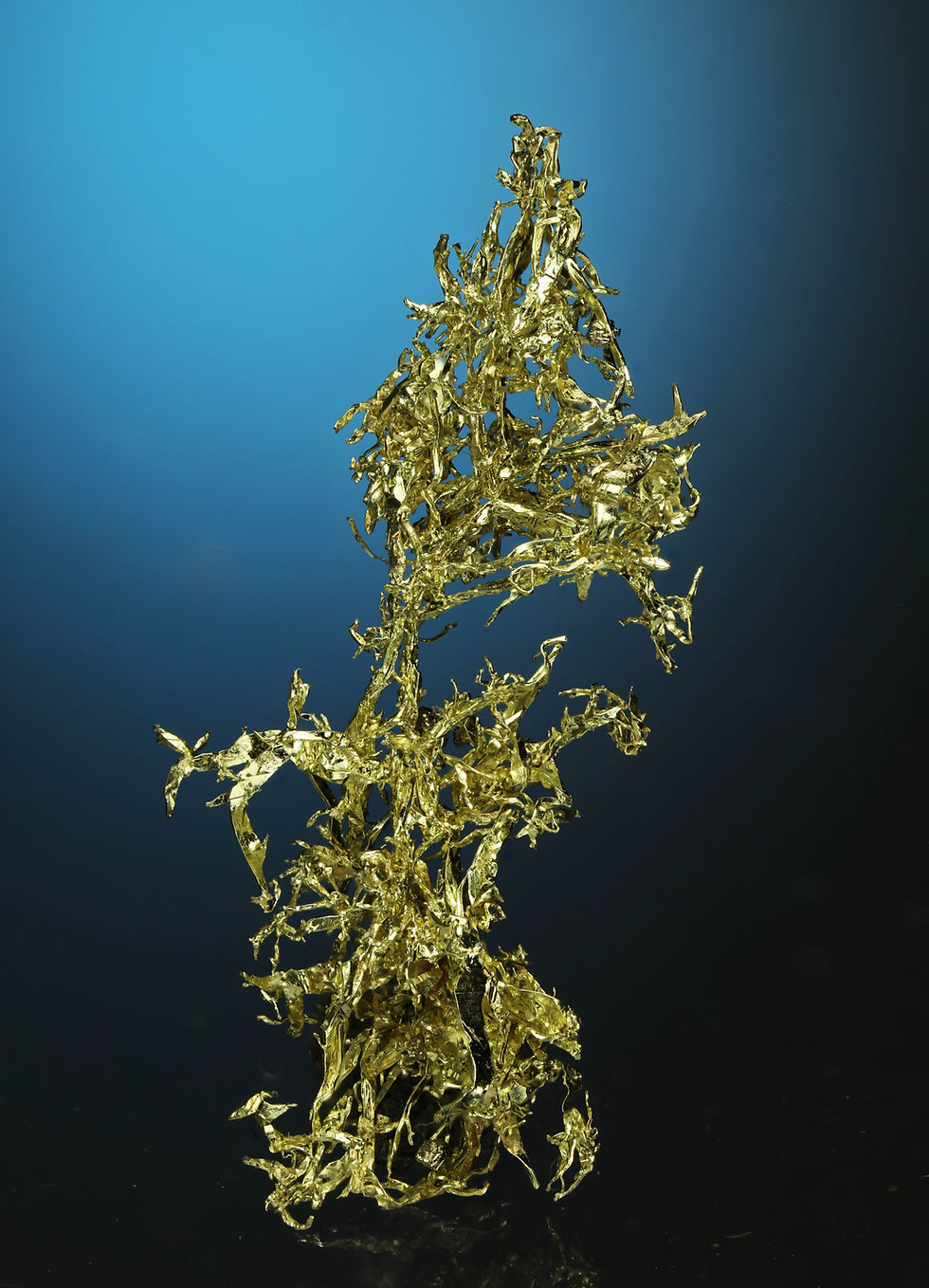 Thumbnail: Wire Gold - Round Mountain Mine, Nye County, Nevada