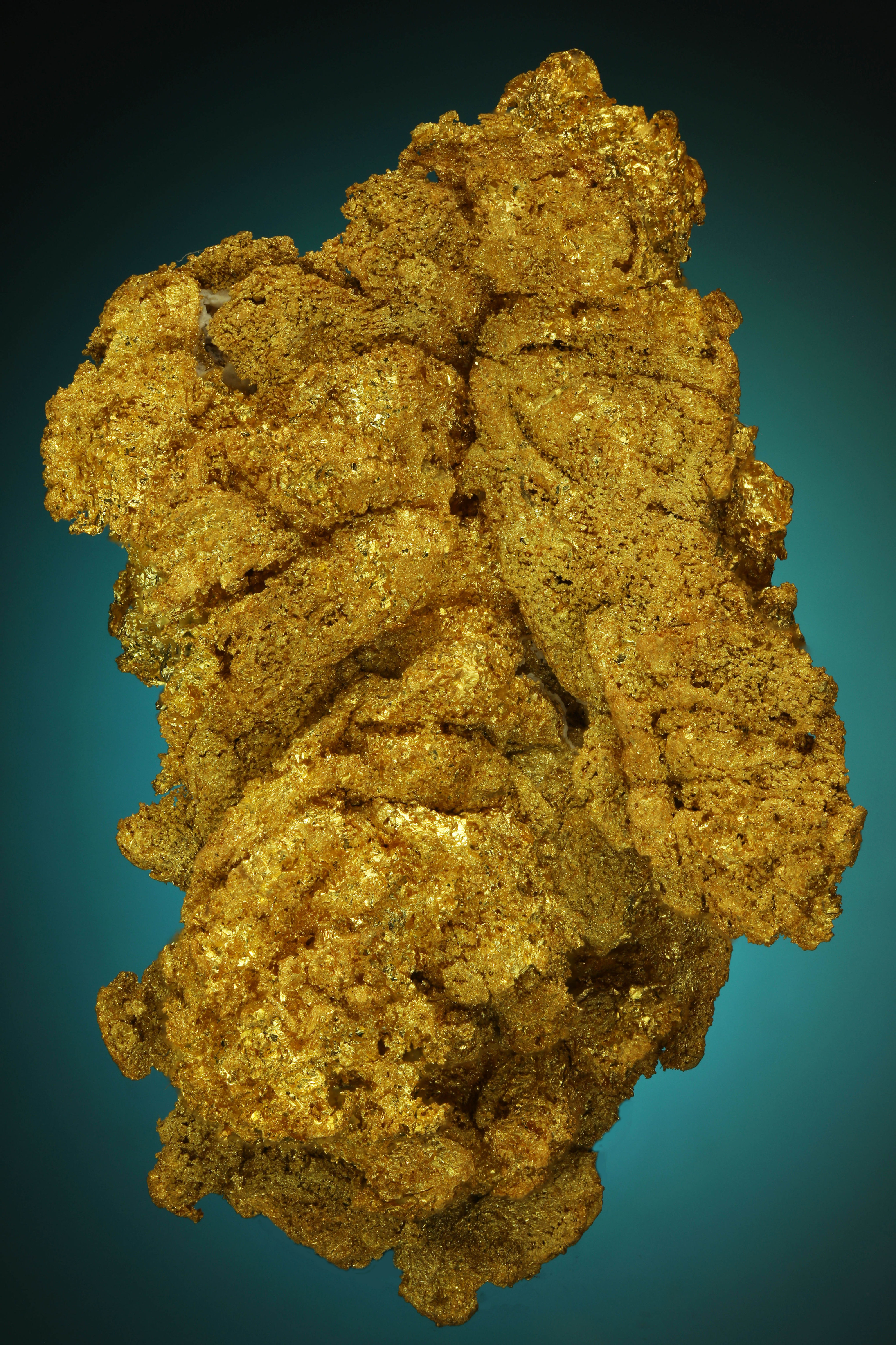 Crystalline Sponge Gold - B. B. Mine, Mariposa County, California