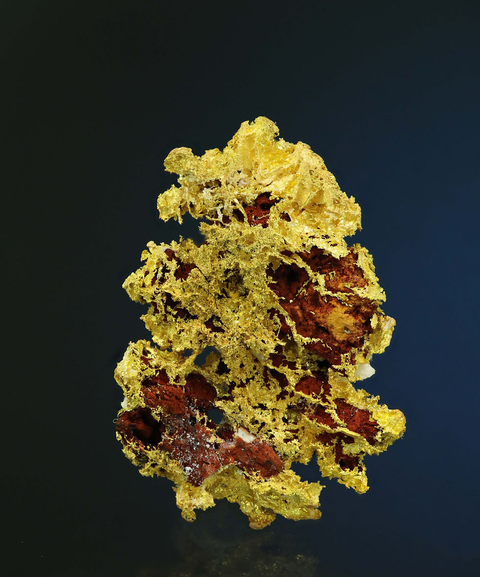 Thumbnail: Crystalline Gold - Colorado Quartz Mine, Mariposa, California