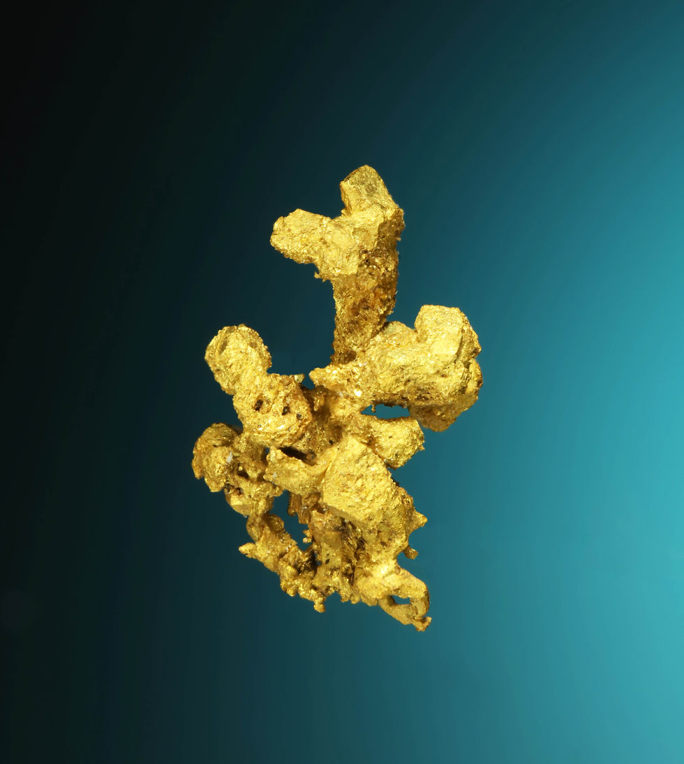 Thumbnail: Gold Crystal - Belshazzar Mine, Boise County, Idaho