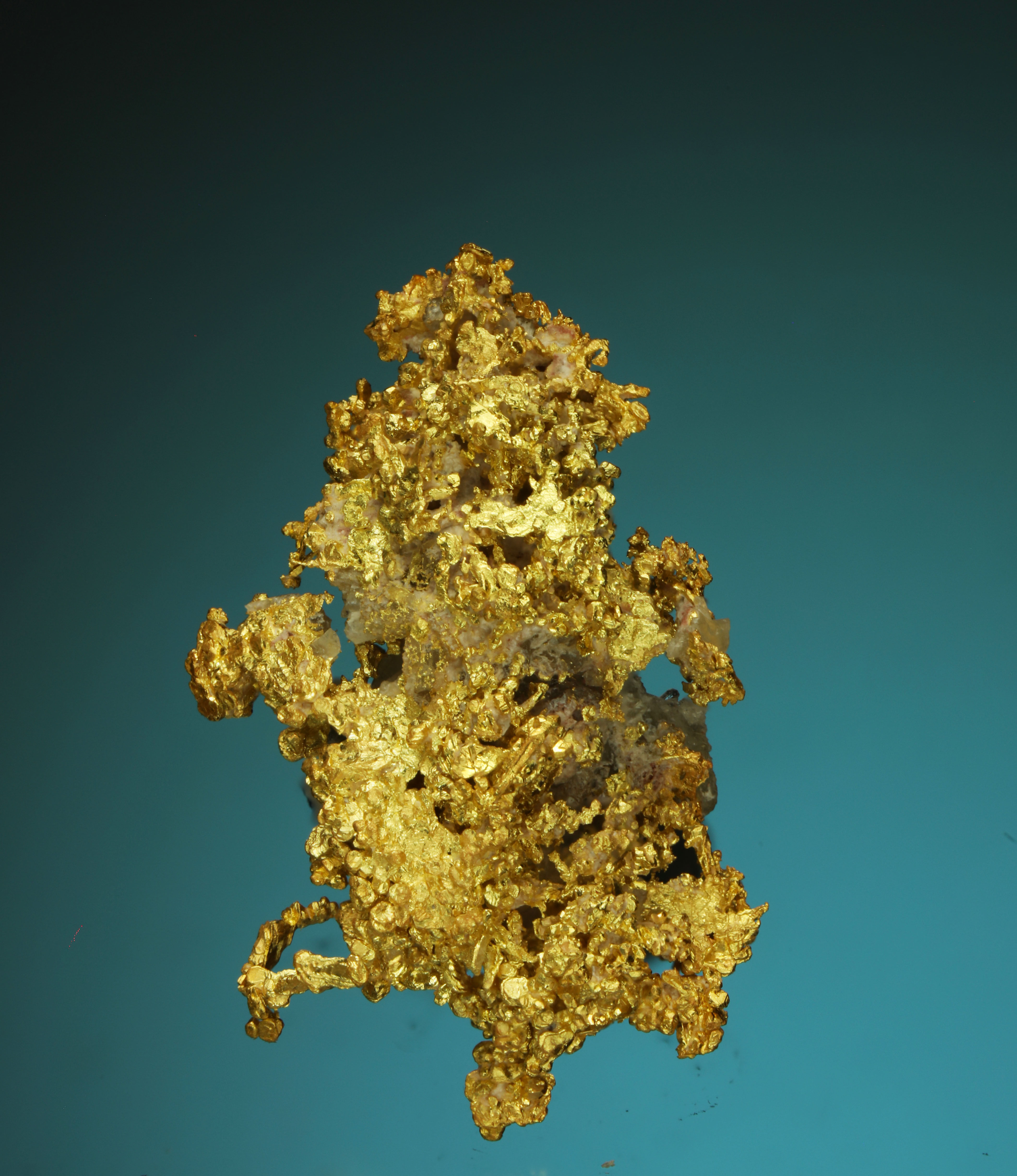 Crystallized Gold - Farncomb Hill, Breckenridge Mining District, Colorado