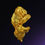 Thumbnail: Crystallized Gold - El Álamo district, Baja California, México