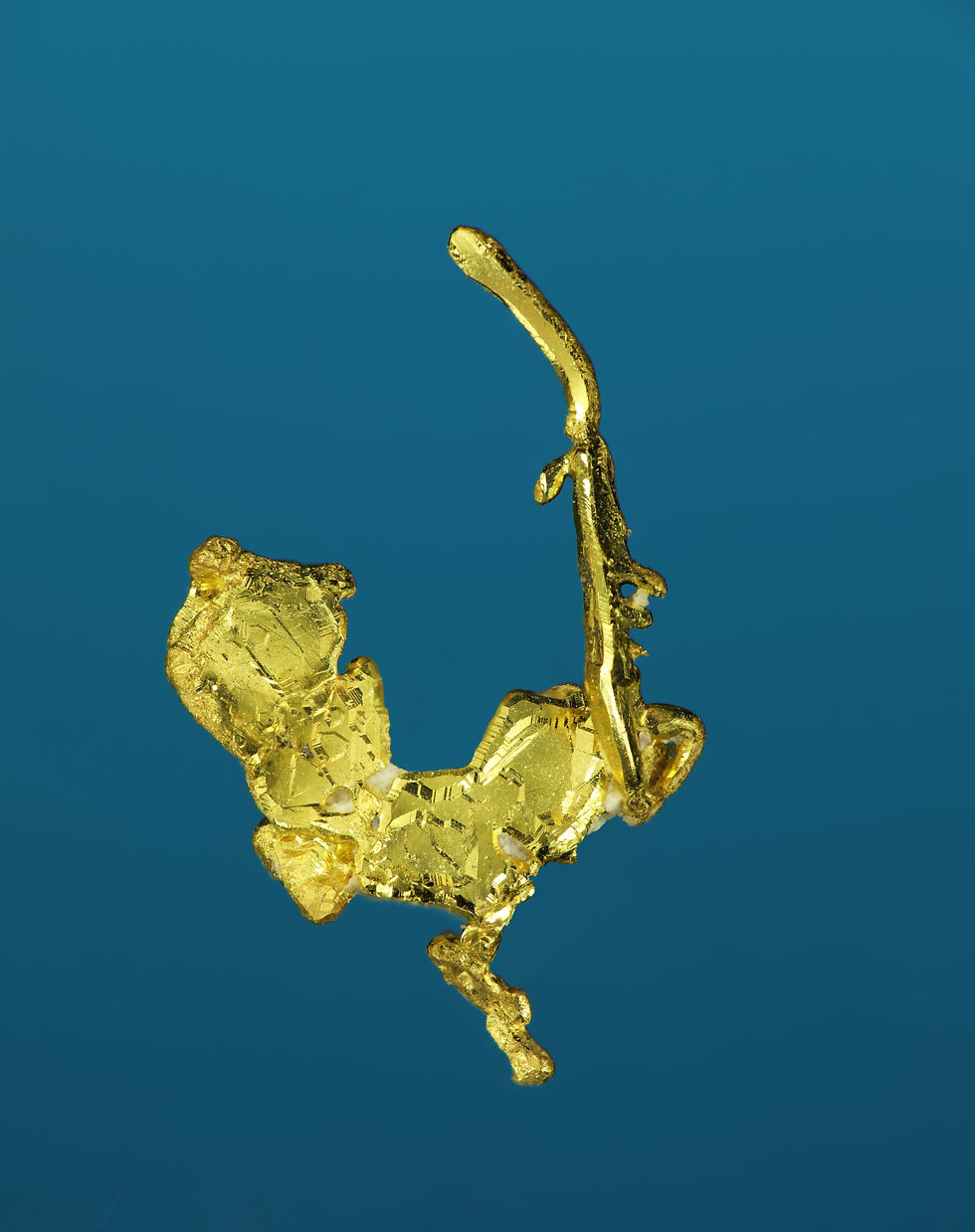 Thumbnail: Gold Crystal - Ford Mine, Placer County, California, USA