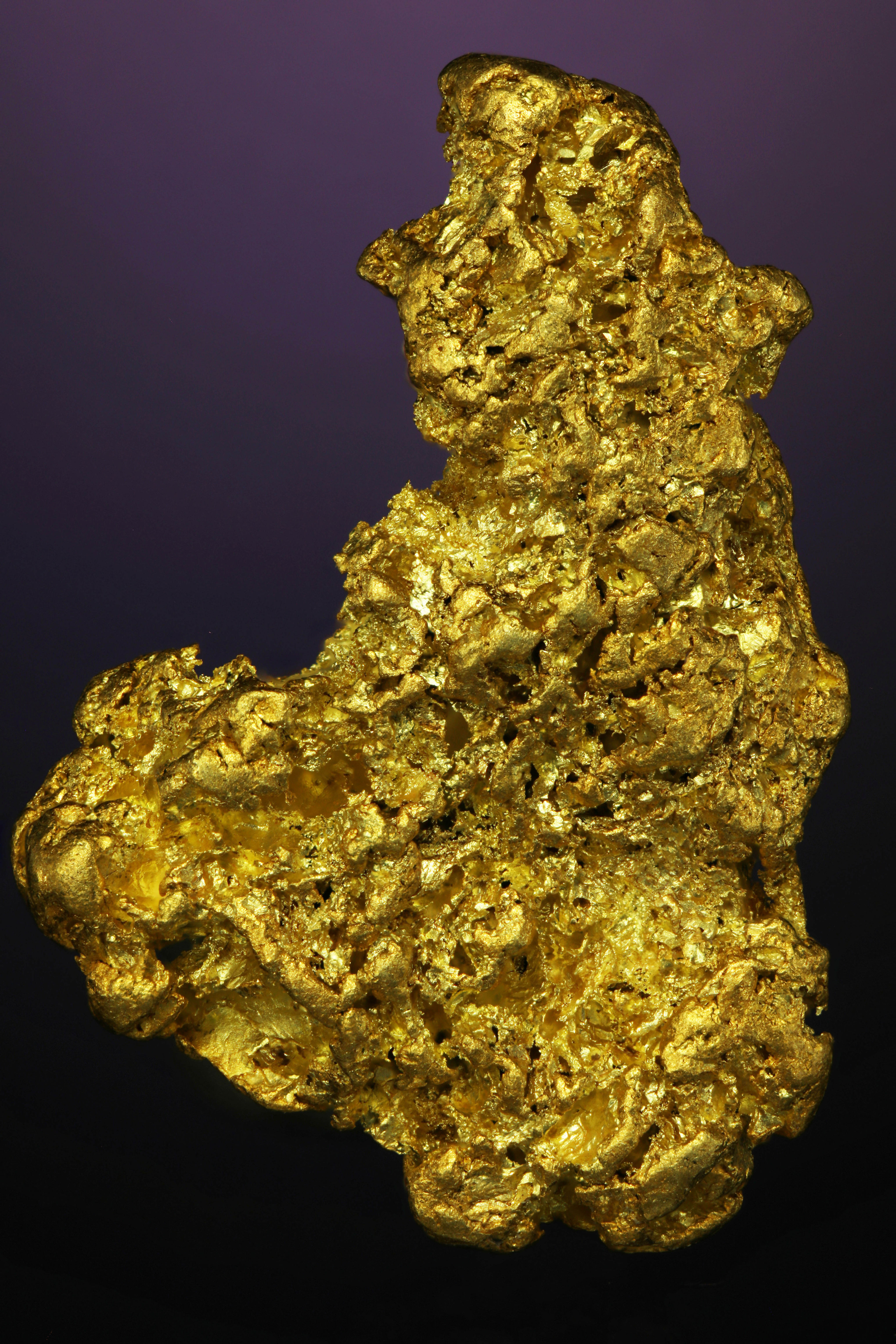 Gold Nugget - El Dorado Creek, Placer County, California