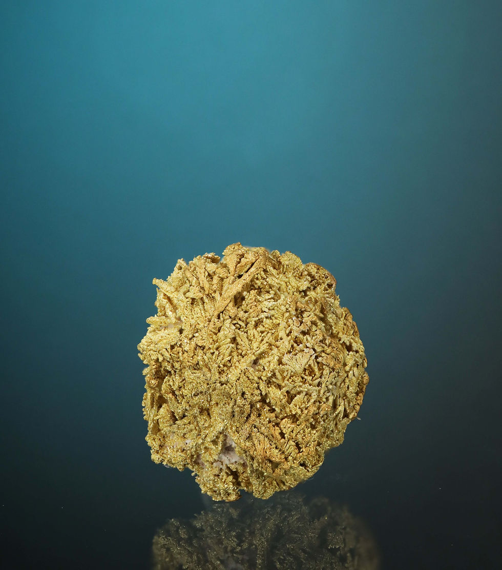 Thumbnail: ​​​​​​​Wire Gold Cluster - Manhattan Mine, Nye County, Nevada
