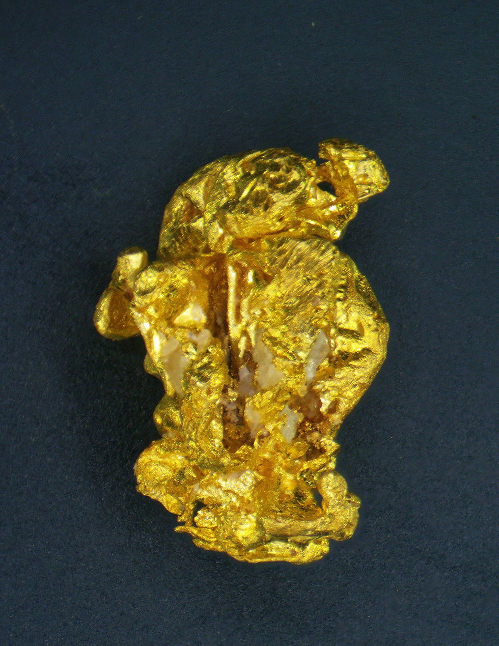 Thumbnail: Native Gold Crystal - El Dorado County, California