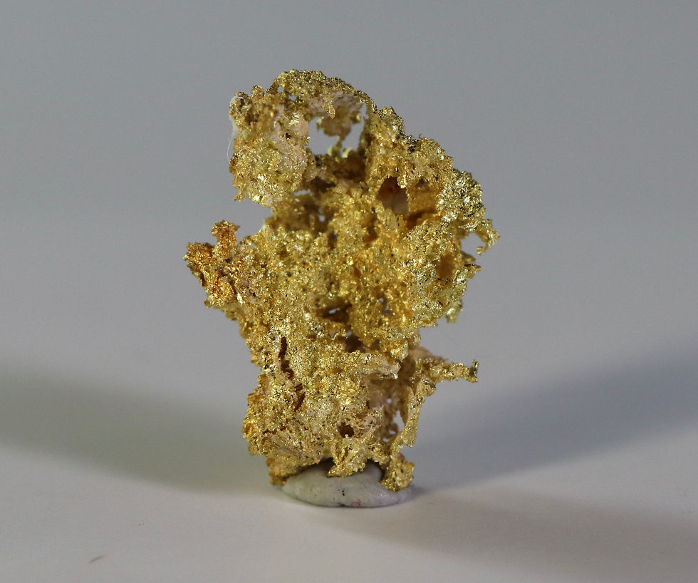 Thumbnail: Gold Crystalline Specimen Mariposa California