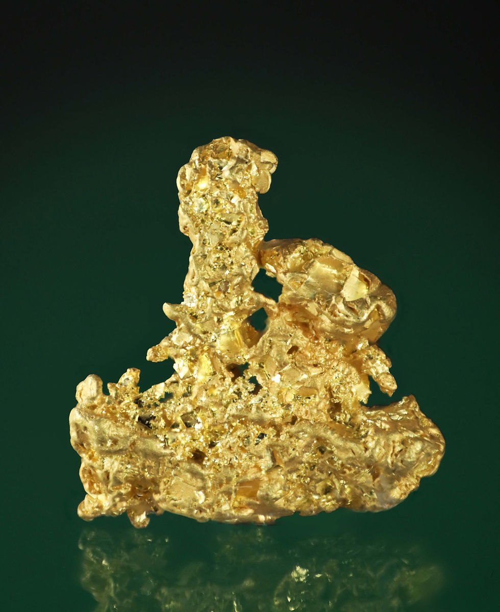 Thumbnail: Native Gold Crystal - Mayo District, Canada