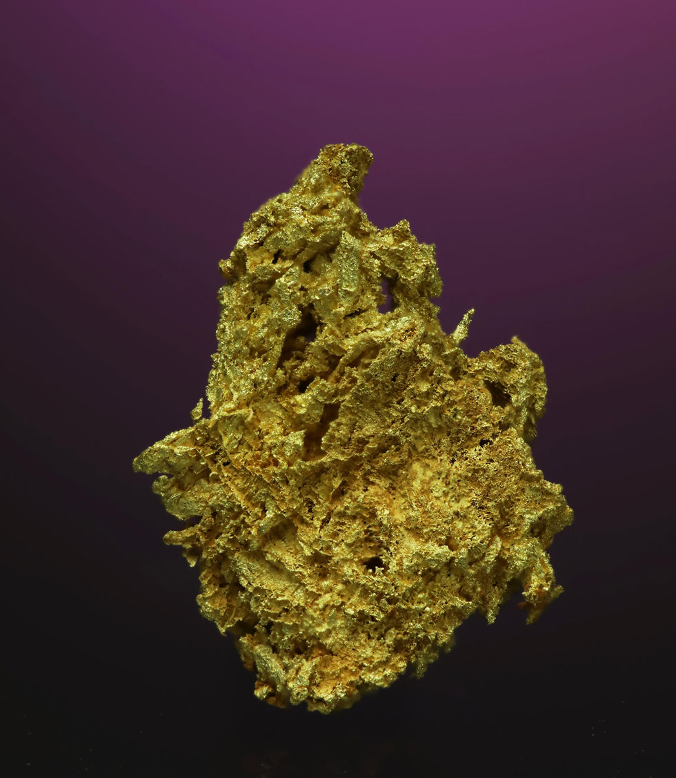 Thumbnail: Gold Crystalline - Farncomb Hill, Breckenridge Mining District, Colorado