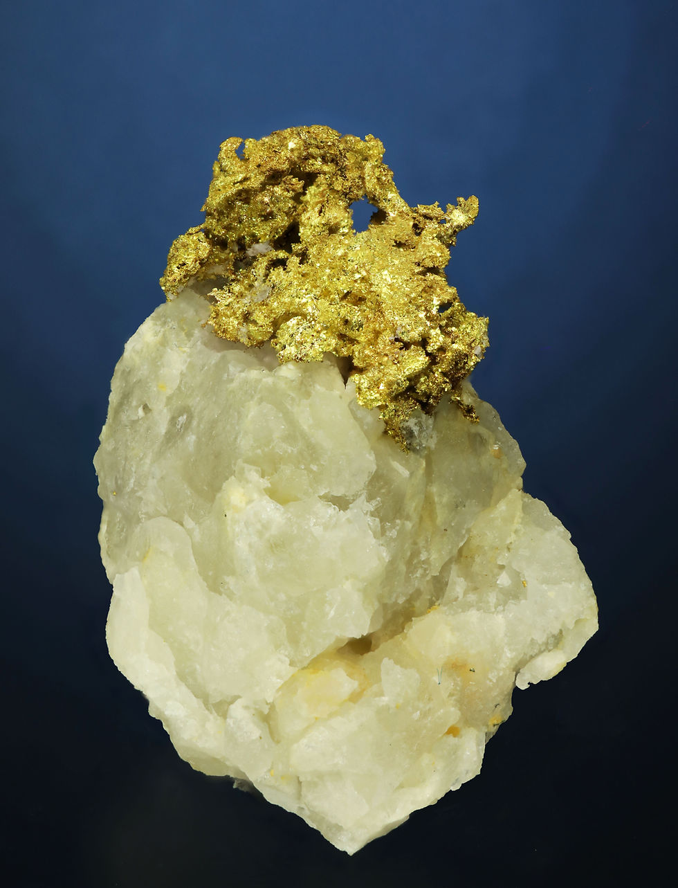 Thumbnail: Crystallized Gold - Belshazzar Mine, Quartzburg District, Boise County, Idaho