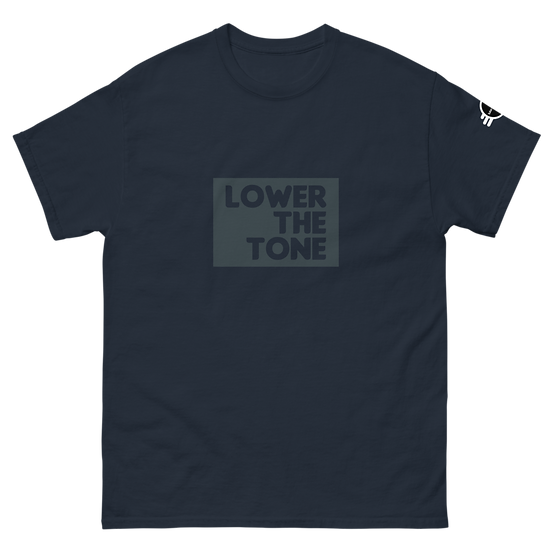 LOWER THE TONE - Men's heavyweight tee 
