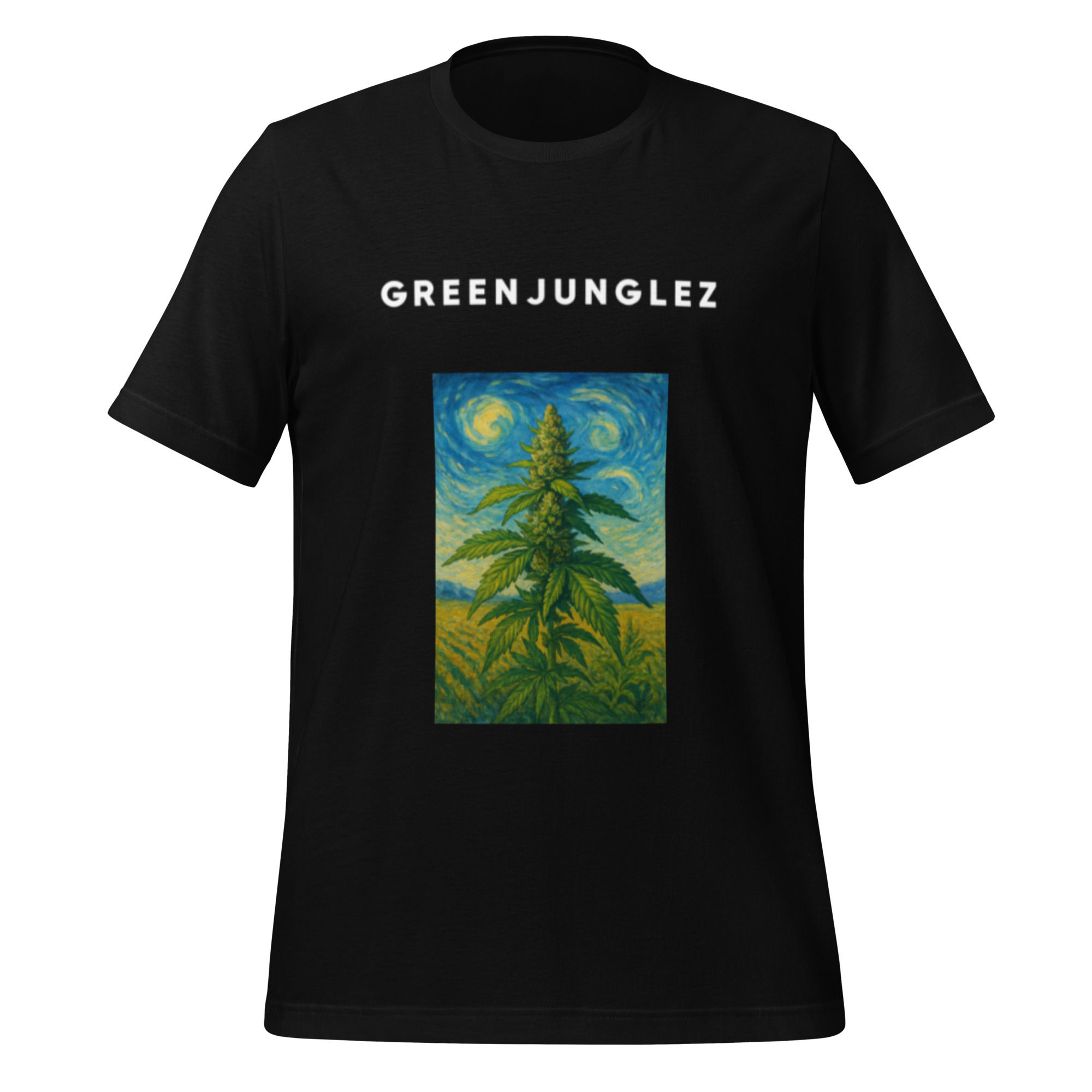 GREENJUNGLEZ "VAN GANJA" T-SHIRT