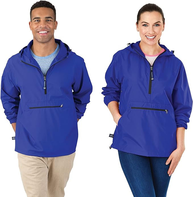 Blue Pullover Windbreaker W/DSPA customization