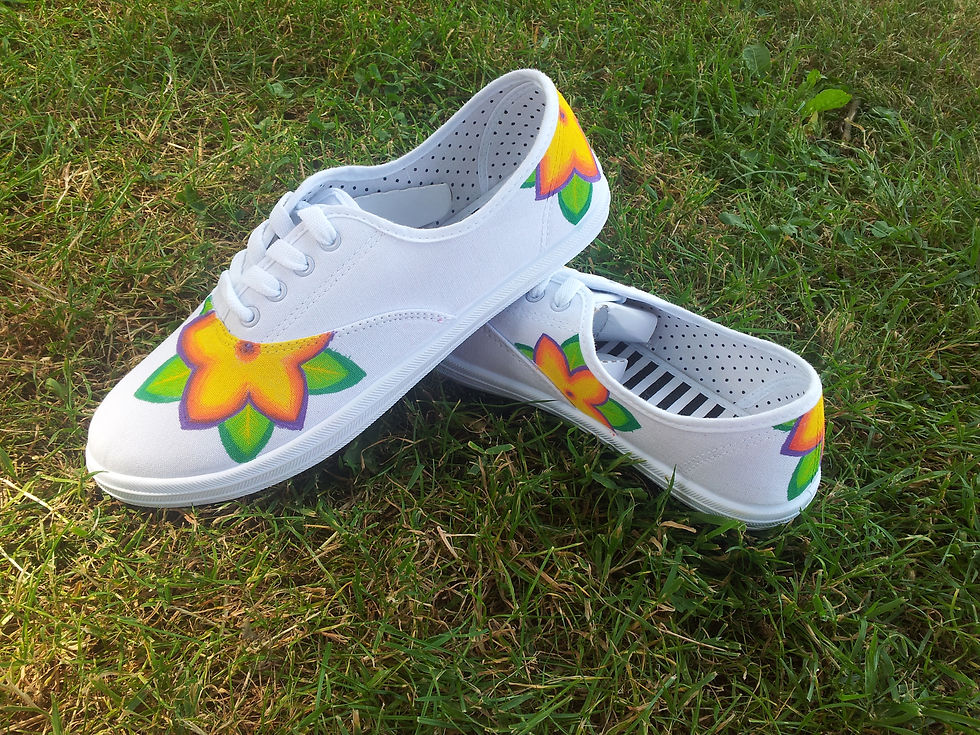 White summershoes