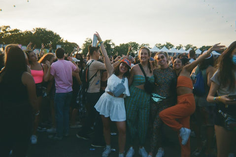 best friends at Gov Ball 2021