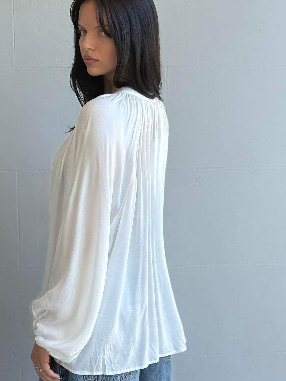 Thumbnail: Valentino Balloon Sleeve Blouse