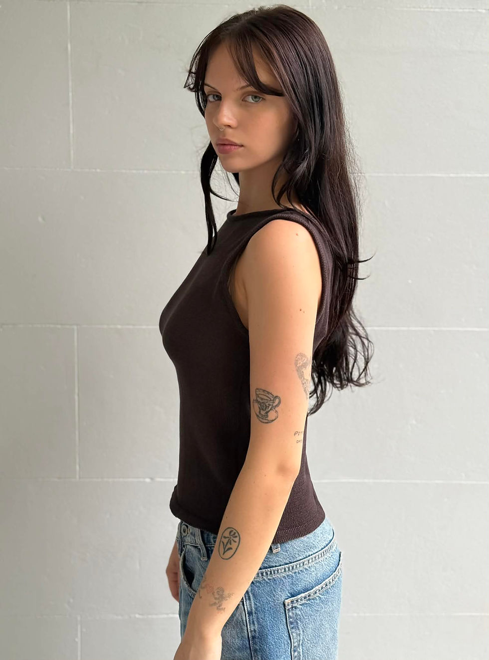 Thumbnail: Caprilla Reversible Cotton Tank