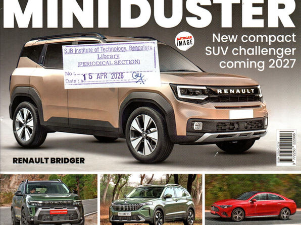 Autocar India: Apr 2026, Vol - 27, Issue - 08
