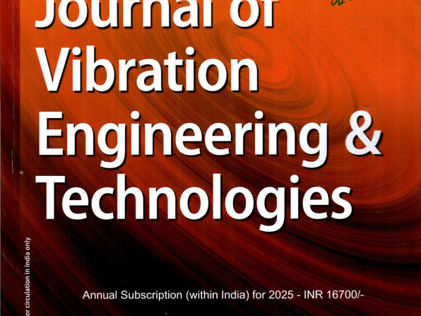 Journal of Vibration Engineering & Technologies : Apr 2025, Vol - 13, Issue - 04