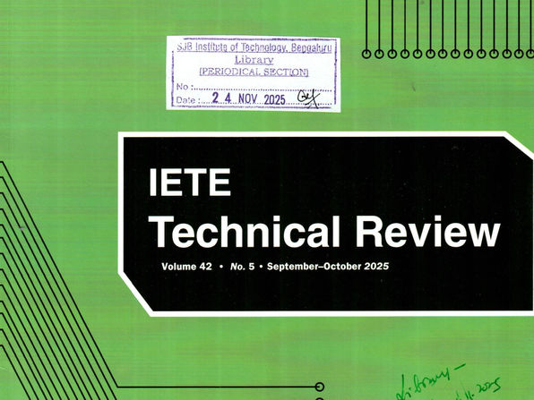 IETE Technical Review: Sep-Oct 2025, Vol - 42, Issue - 05