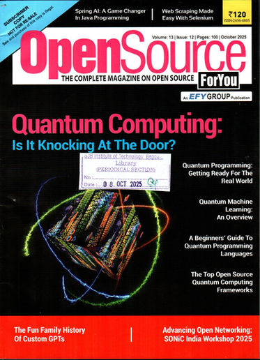 Open Source For You : Oct 2025, Vol - 13, Issue - 12