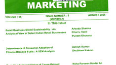 Indian Journal of Marketing : Aug 2026, Vol - 56, Issue -08