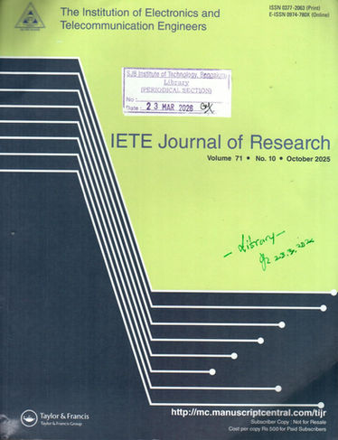 IETE Journal of Research: Oct-2025, Vol - 71, Issue - 10