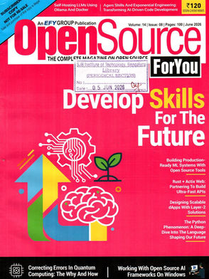 Open Source For You : Jun 2026, Vol - 14, Issue - 08