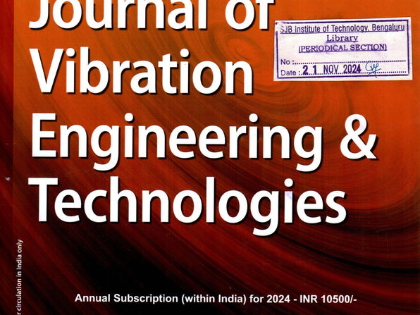 Journal of Vibration Engineering & Technologies : Apr-2024, Vol - 12, Issue - 04