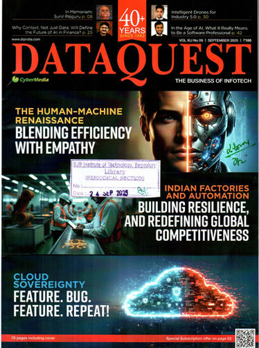 Dataquest: Sep 2025, Vol - XLI, Issue - 09