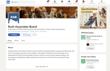 Screenshot of webpage