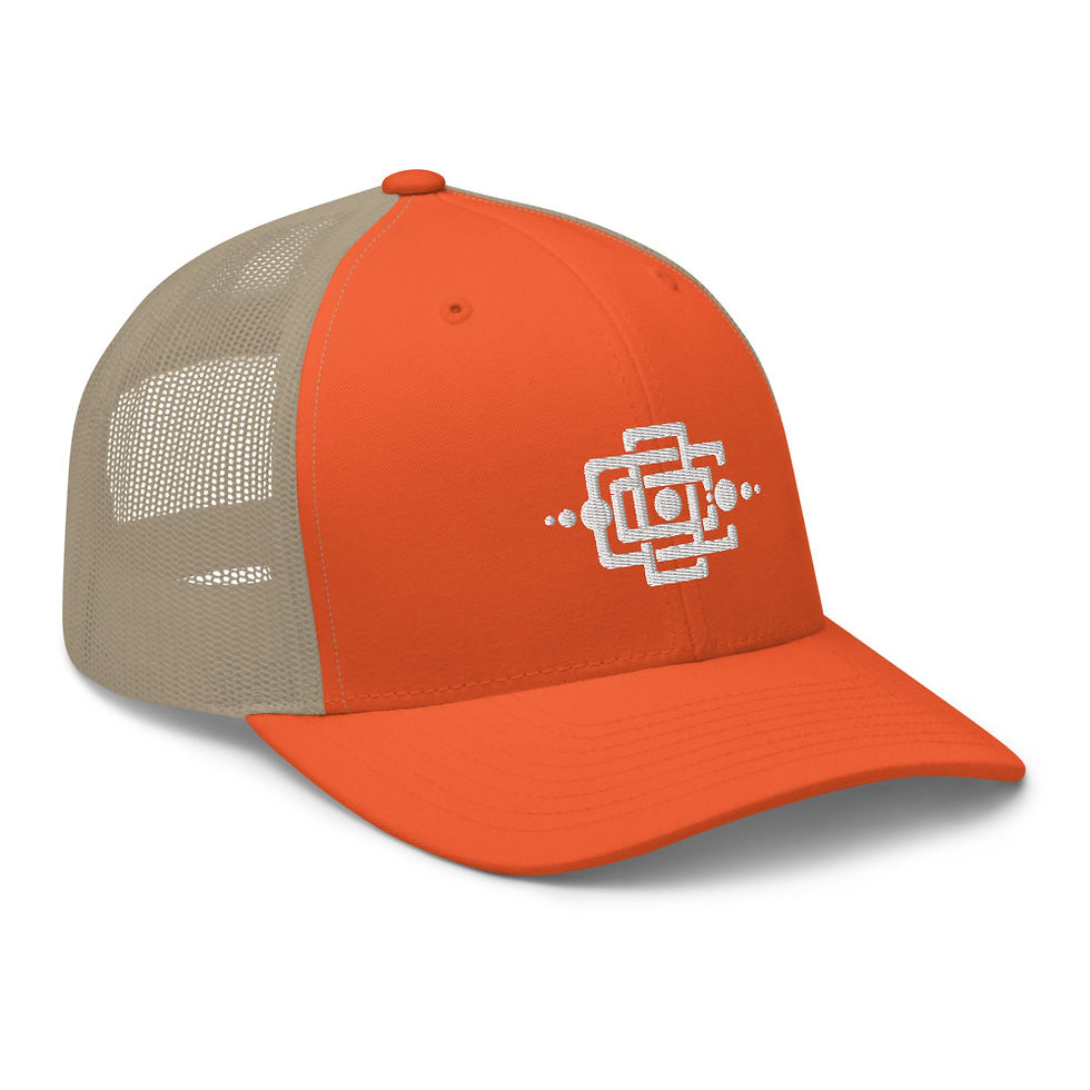 Thumbnail: Embroidered Trucker Cap