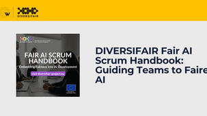Announcement of the AI Scrum Handbook by Diversifair