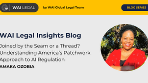 WAI Legal Insights Blog from Amaka Ozobia called Joined the Seam or a Thread? 