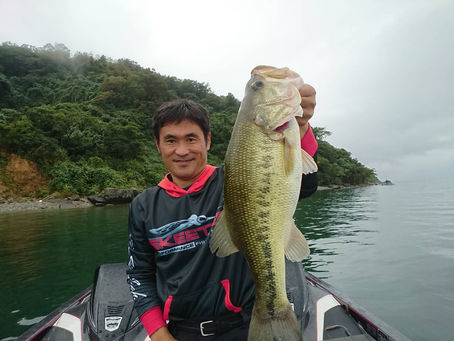 ヒデ☆イノウエさん、北湖BIGバス！