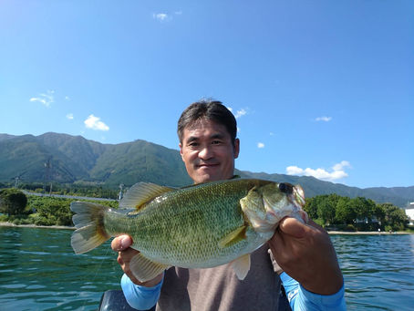 ヒデ☆イノウエさん、琵琶湖！
