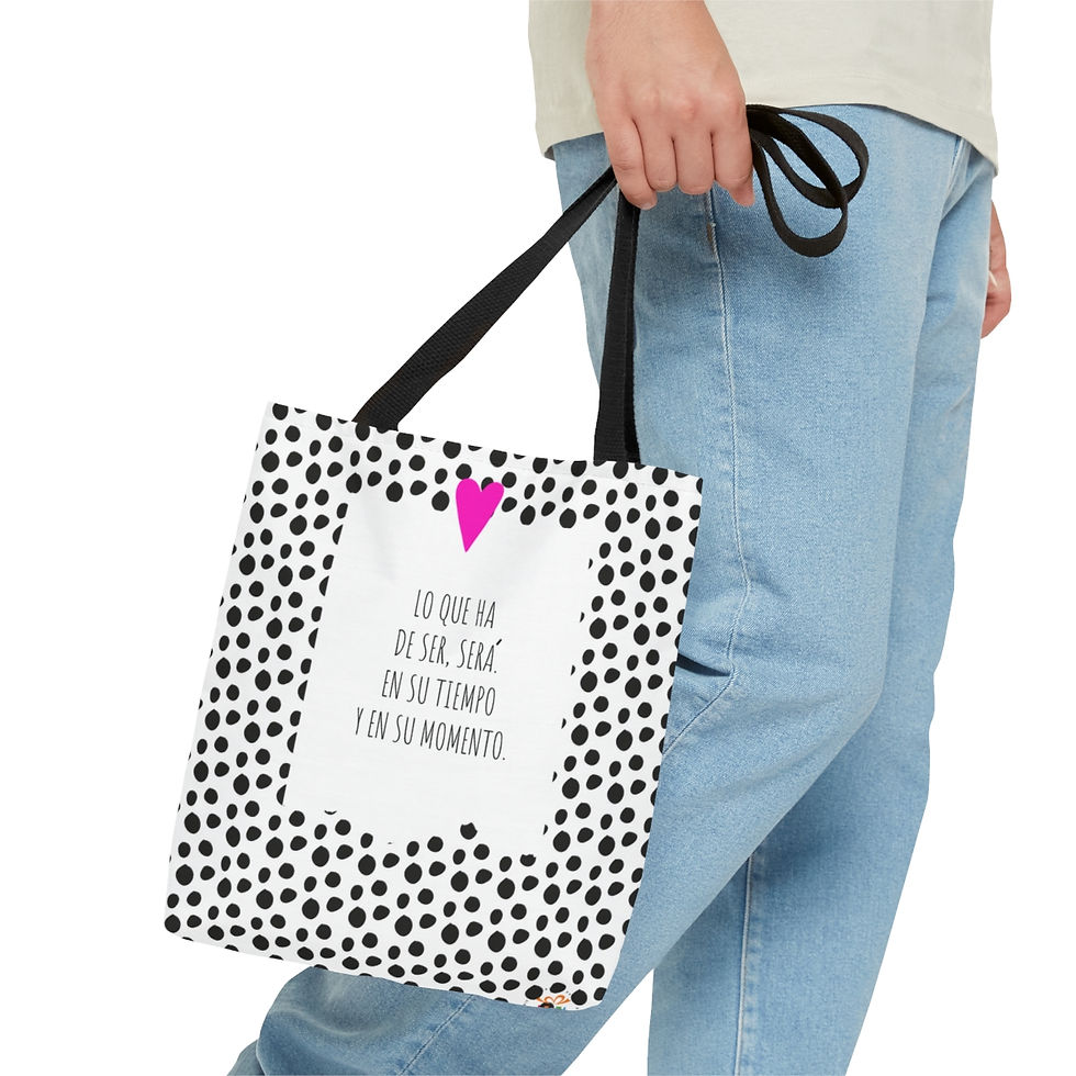 Thumbnail: Black and White - Tote Bag