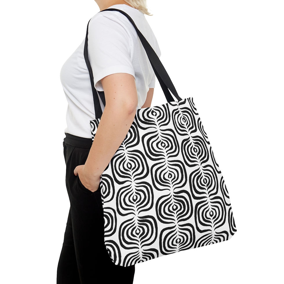 Thumbnail: Swirls - Tote Bags