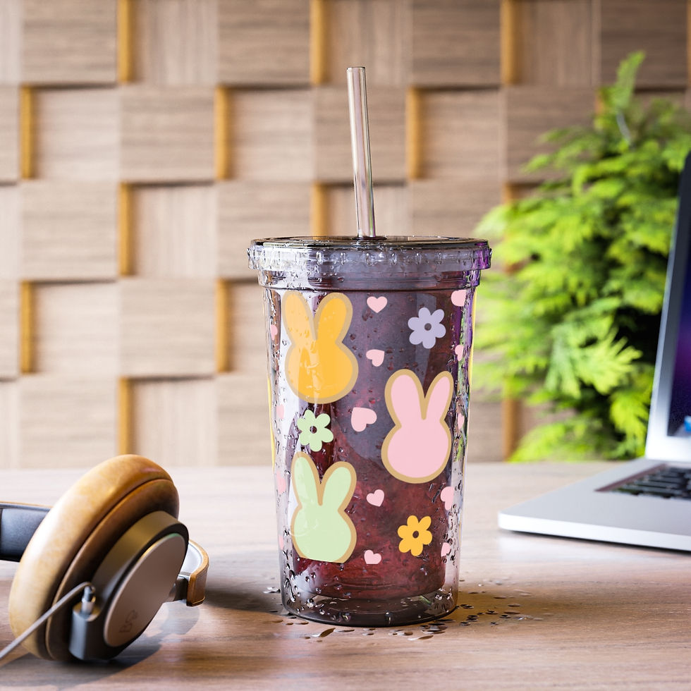 Thumbnail: Easter Bunny - Acrylic Cup