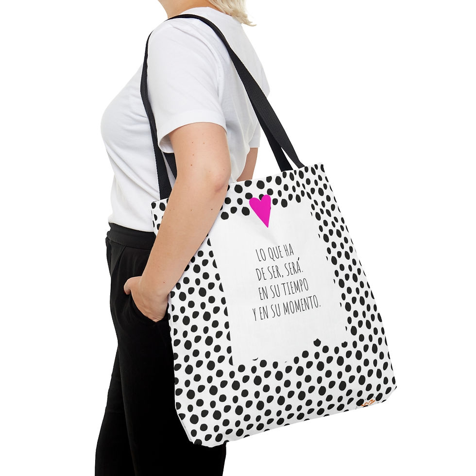 Thumbnail: Black and White - Tote Bag