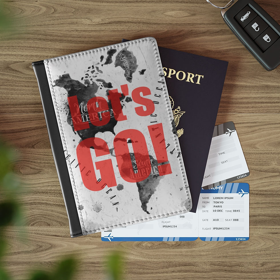 Let's GO - Passport Cover