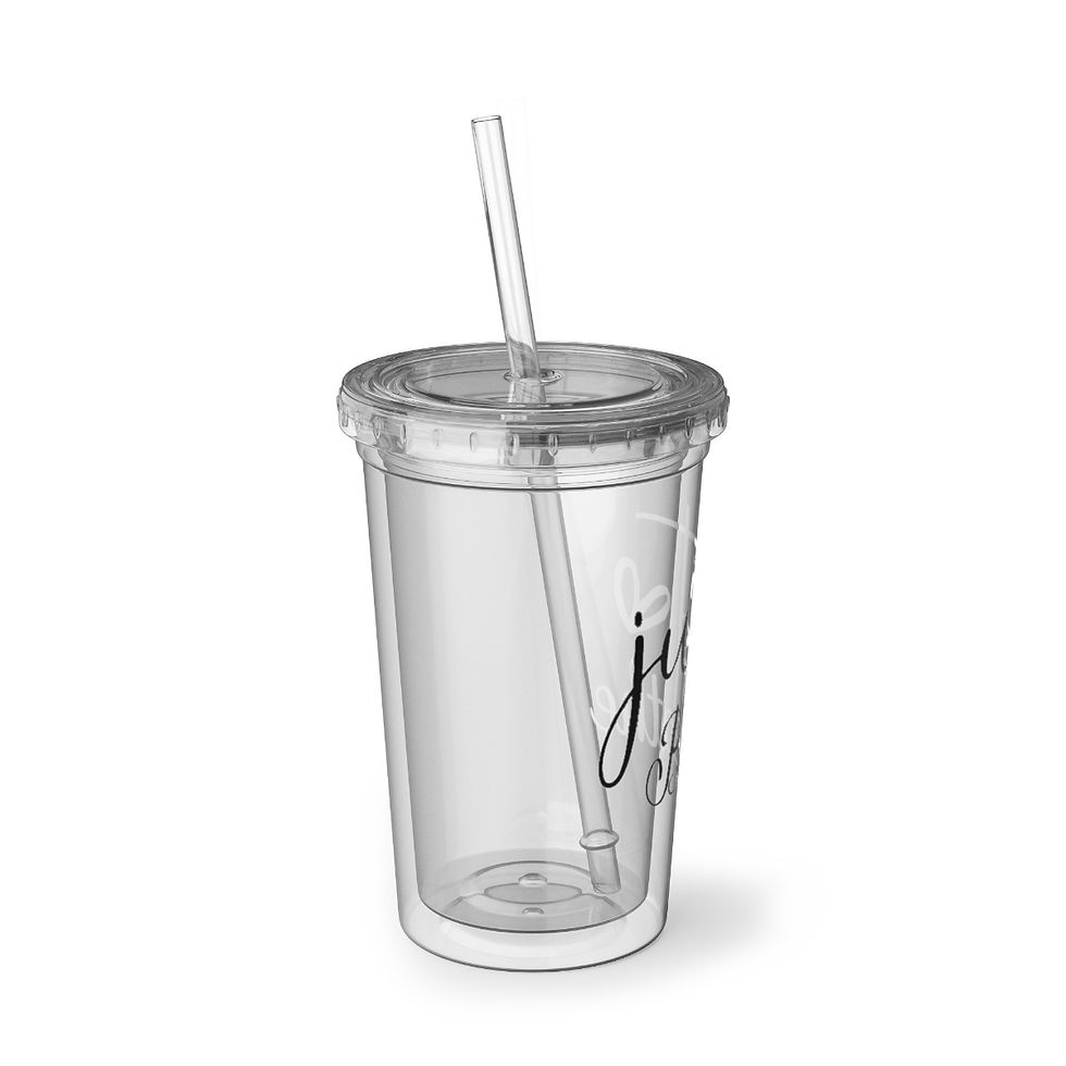 Thumbnail: Just Breathe - Acrylic cup
