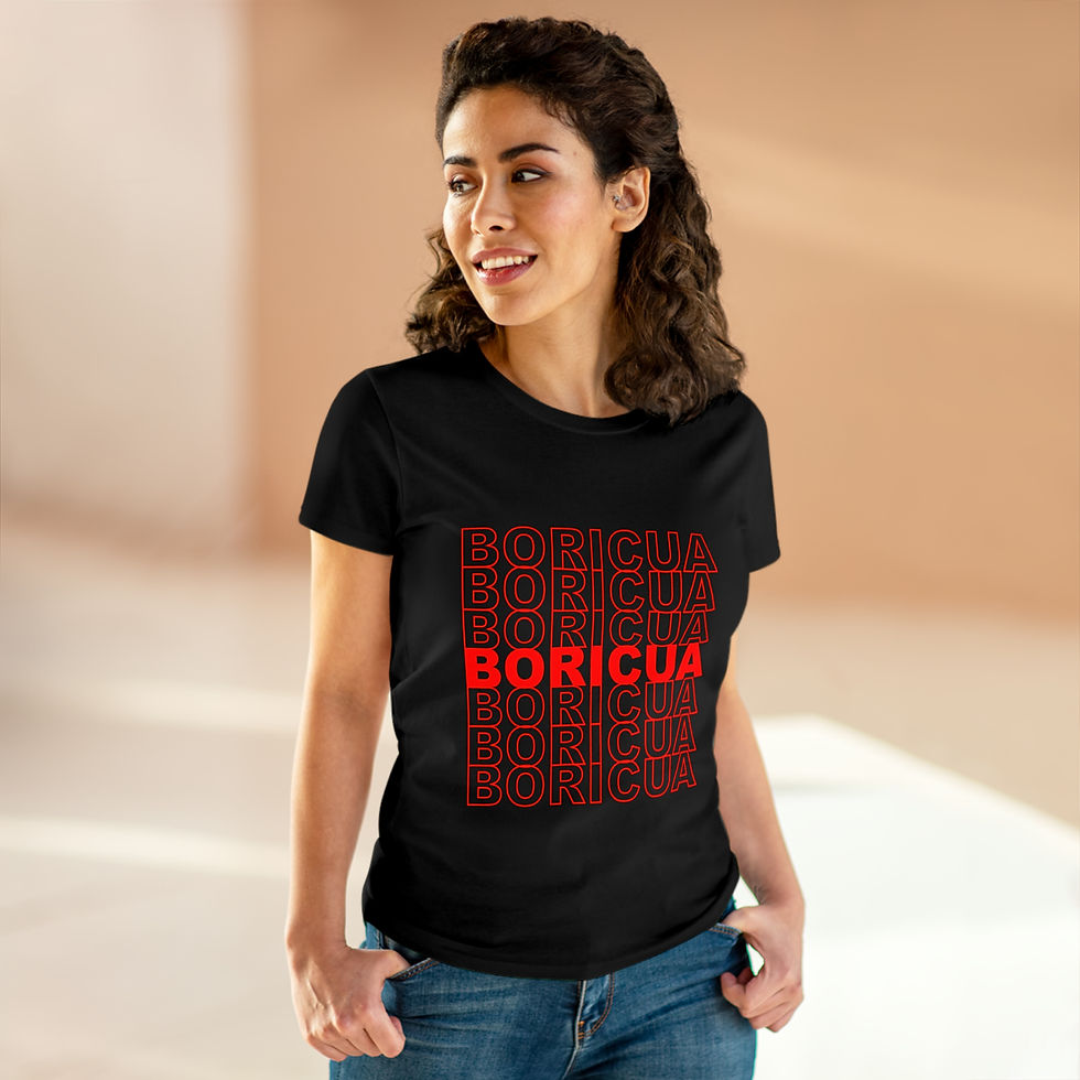 Thumbnail: BORICUA -  Cotton Tee